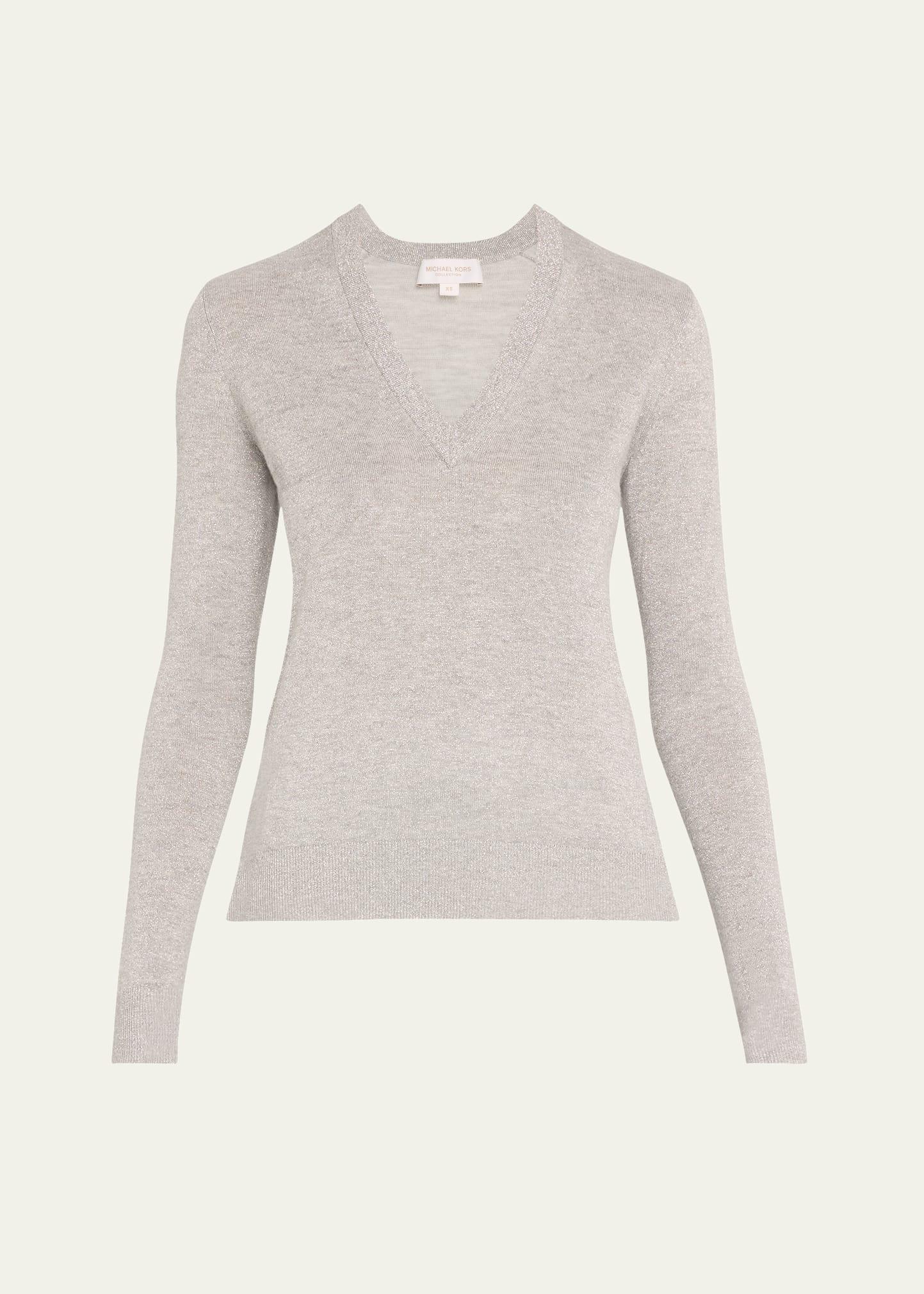 v-neck wool sweater