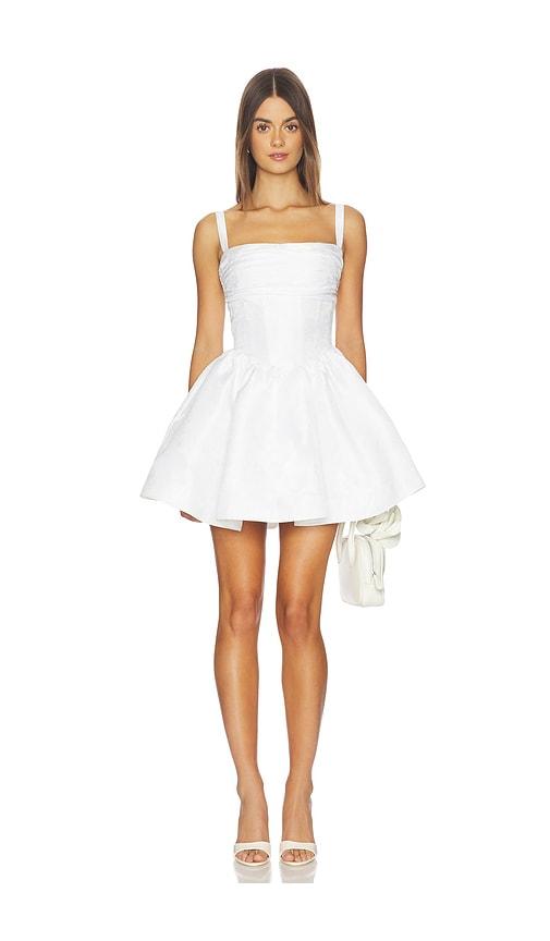 v. chapman addison dress in white.