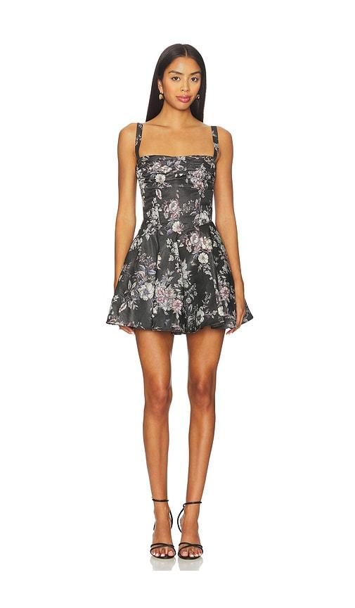 v. chapman andy dress in charcoal.