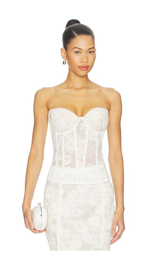 v. chapman athena top in white.