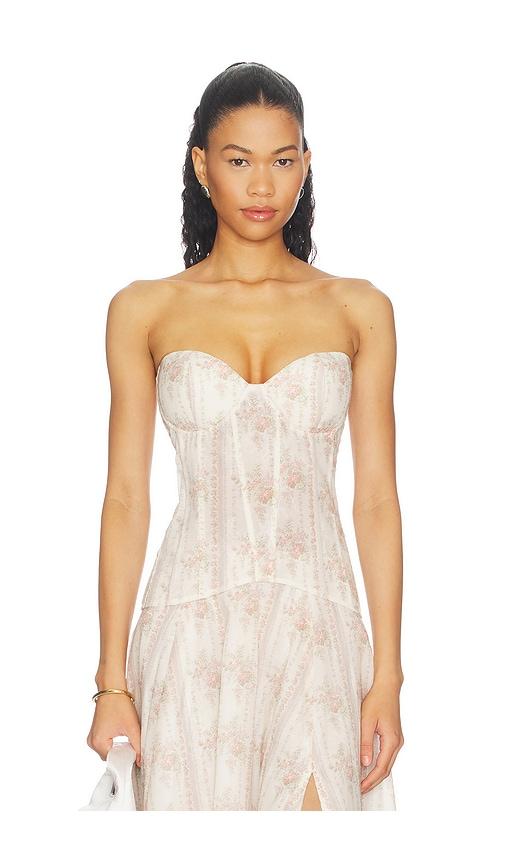 v. chapman carolena top in white.