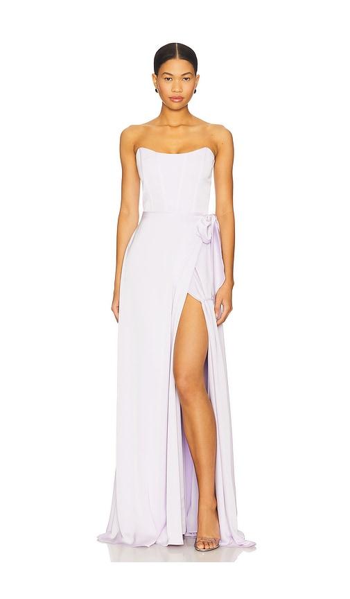 v. chapman cecilia dress in lavender.
