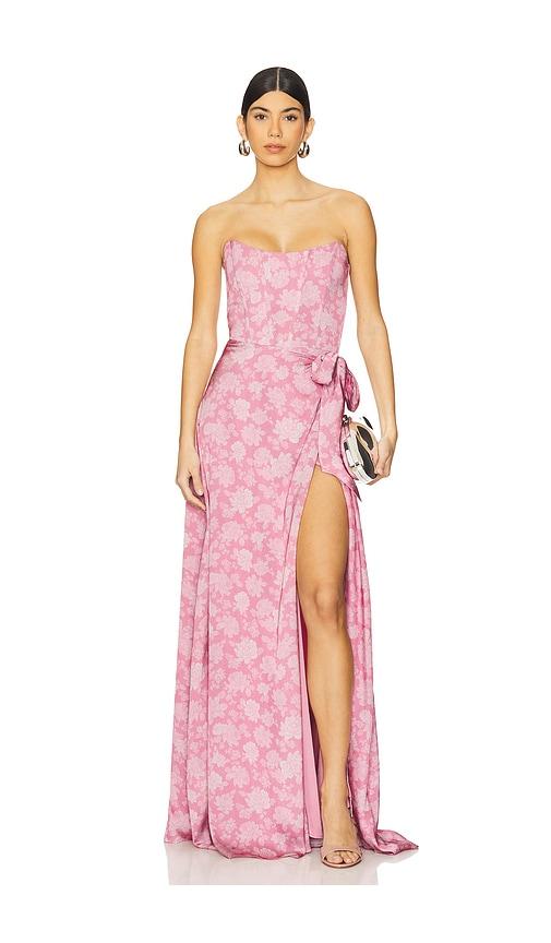 v. chapman cecilia dress in pink.