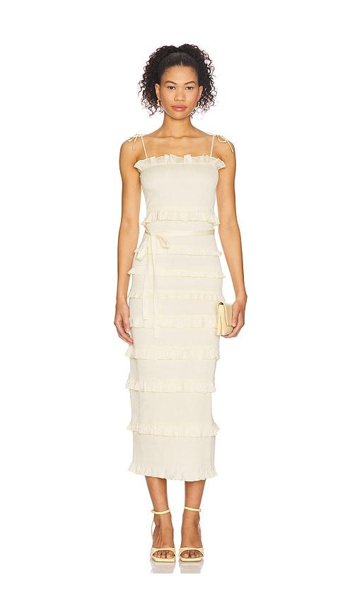 v. chapman lily dress in lemon.