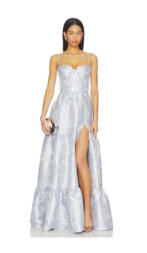 v. chapman lucetta dress in blue.