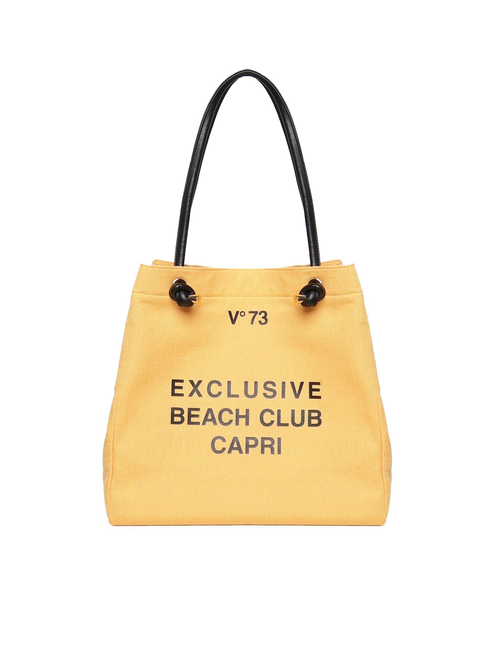 v73 beach club shopping bag
