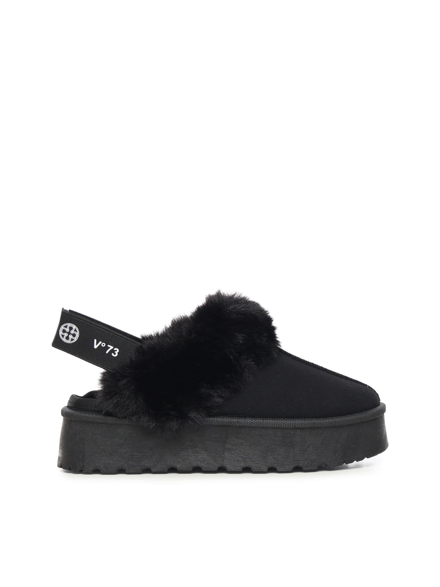 v73 sophie slippers with logo