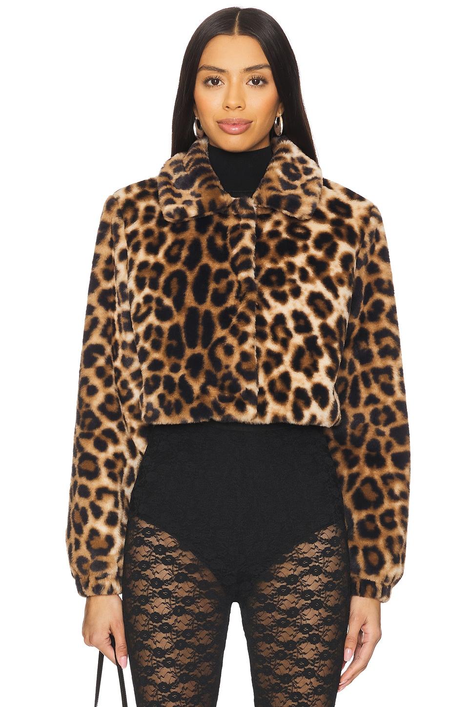 valdis faux fur jacket