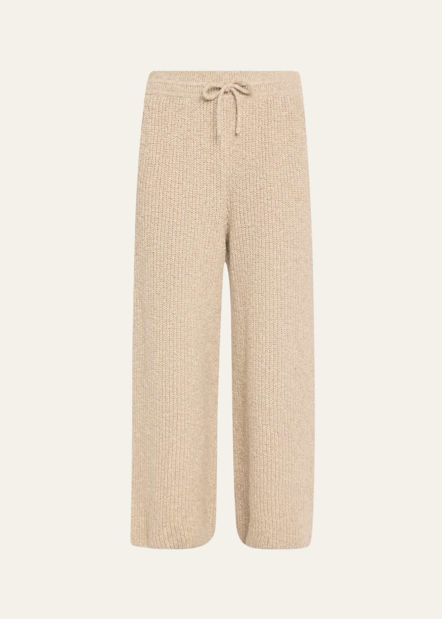 valduggia drawstring cashmere gg 5 pants