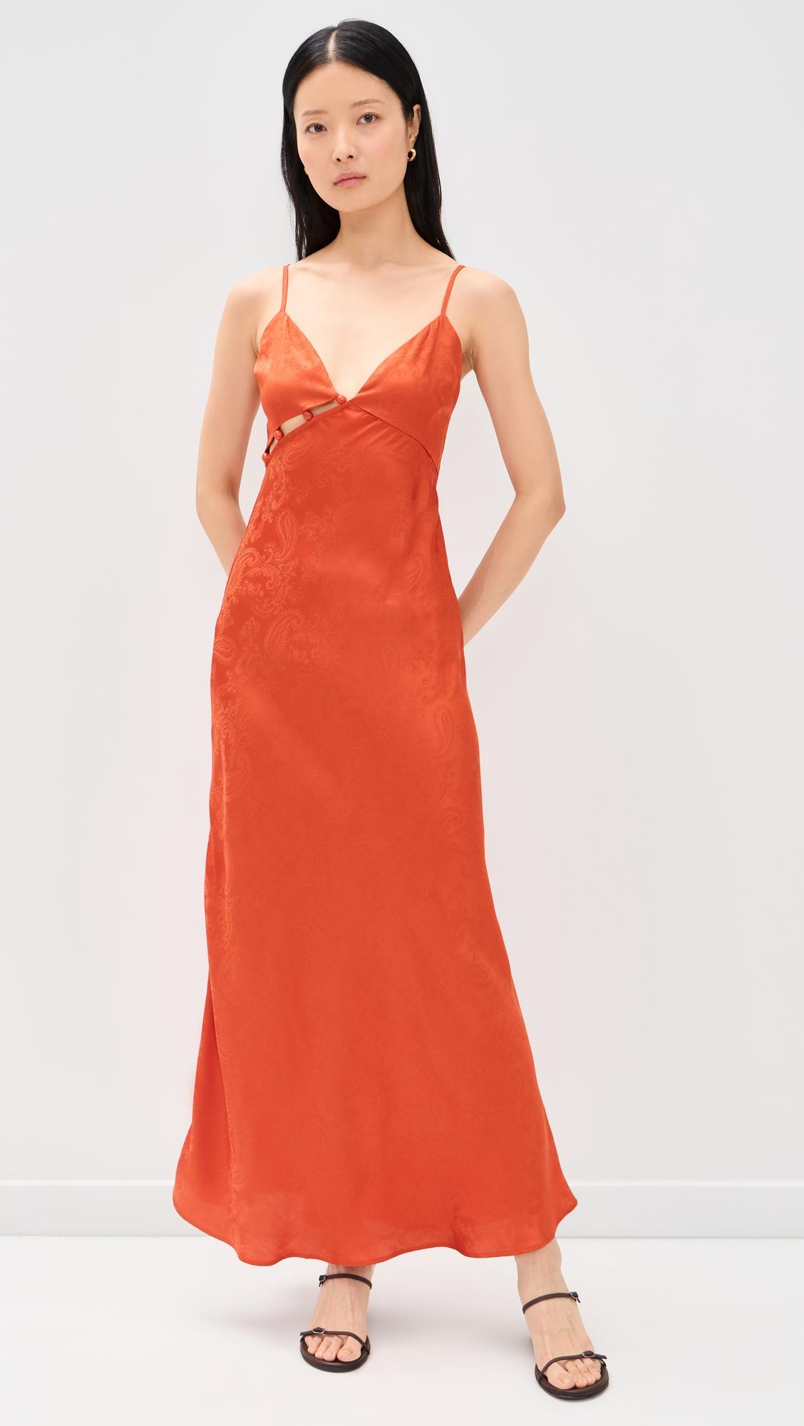 valencia bead detail dress