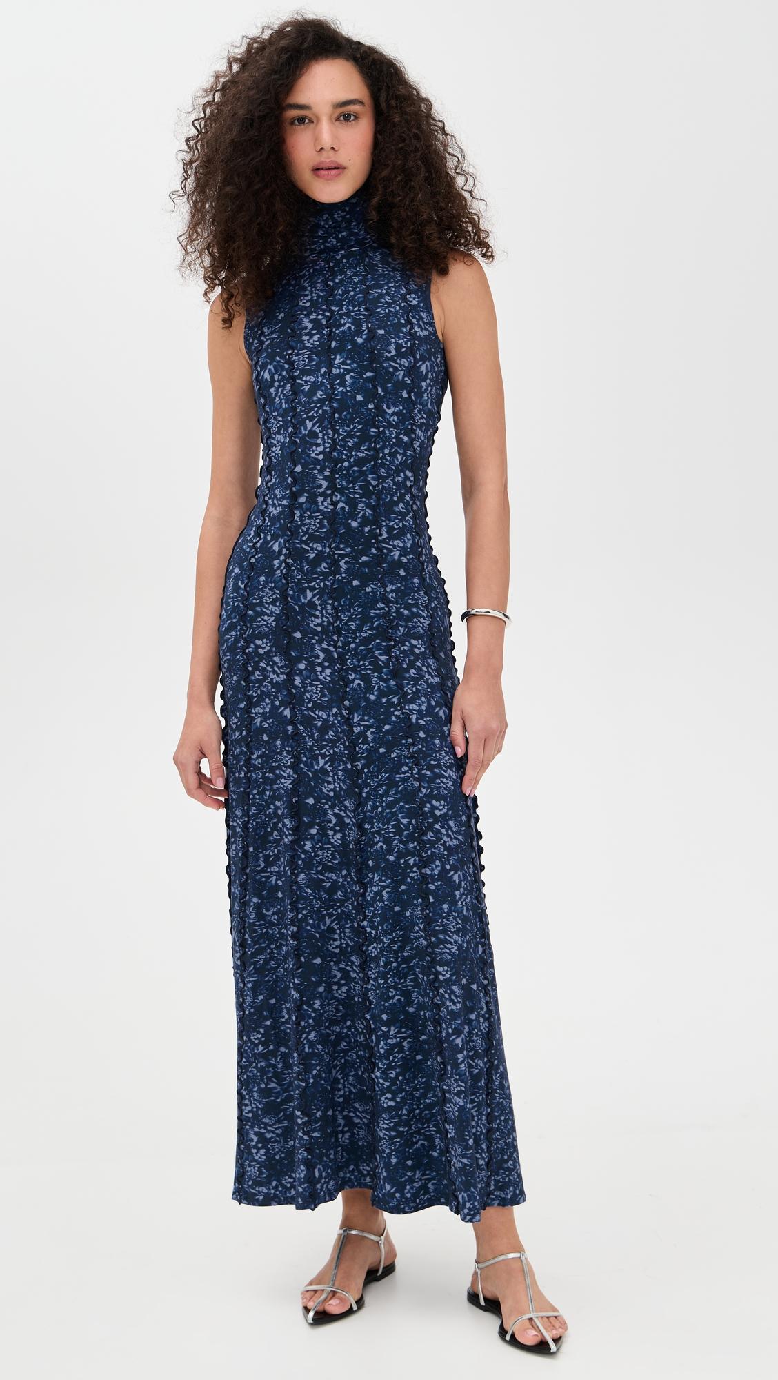 valentina dress in printed jersey