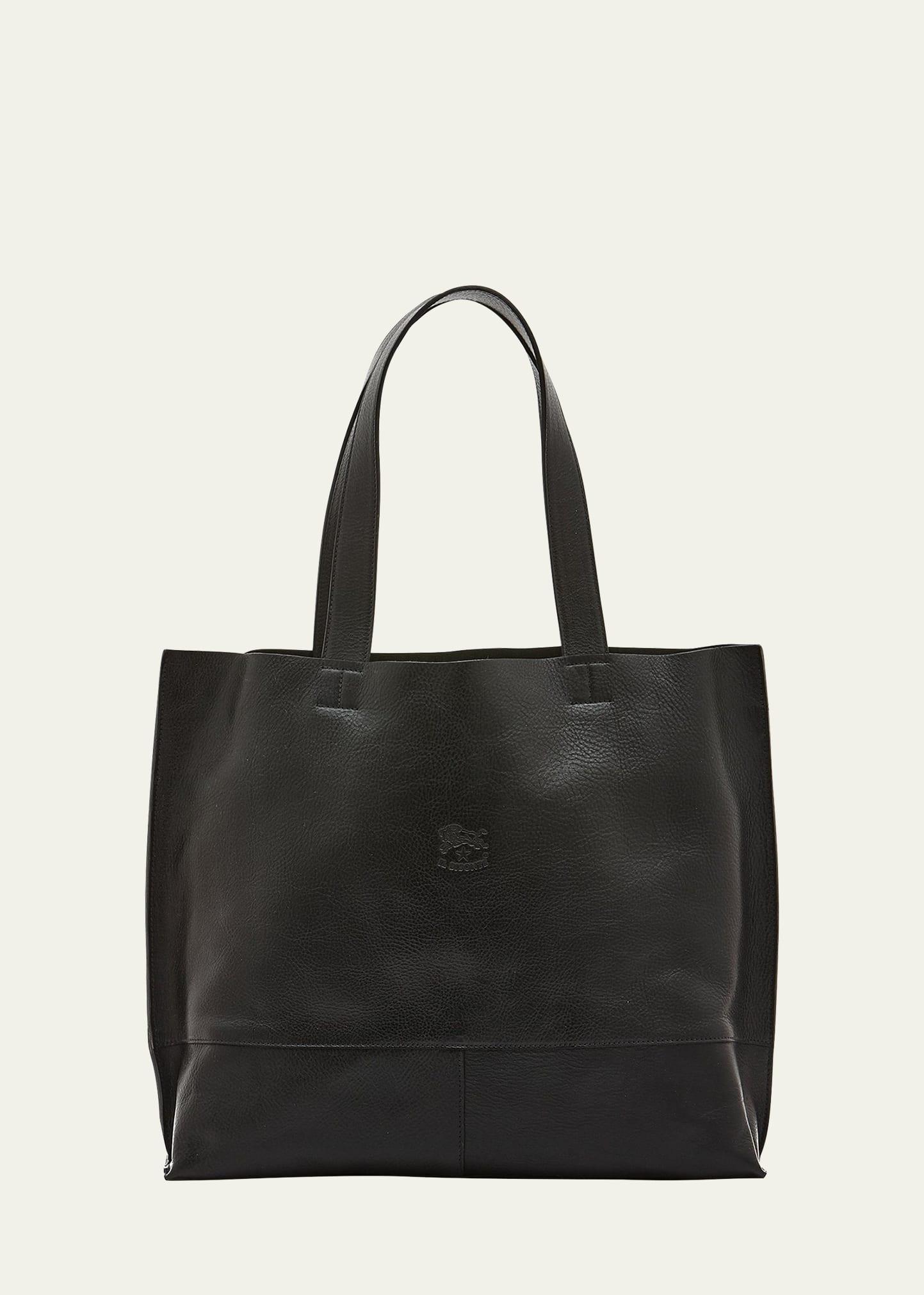 valentina vachetta leather tote bag
