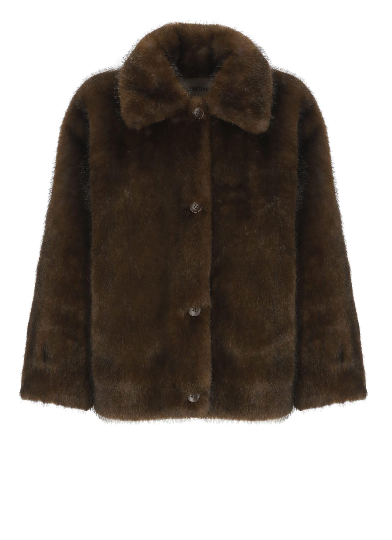 valentini 1972 synthetic fur coat