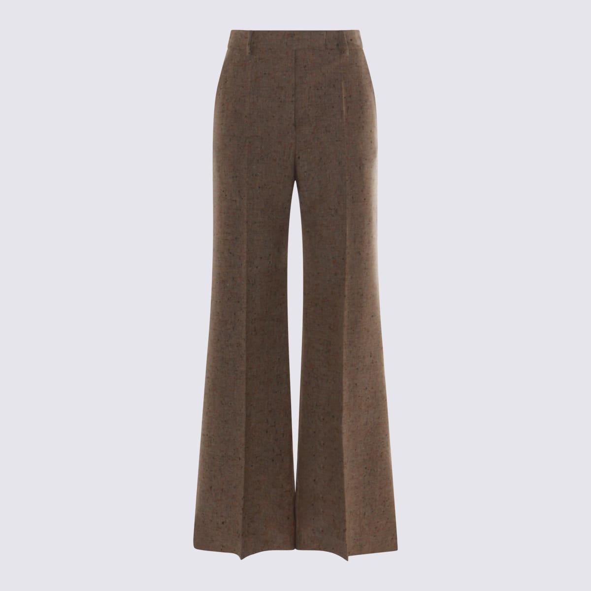 valentino beige cotton pants