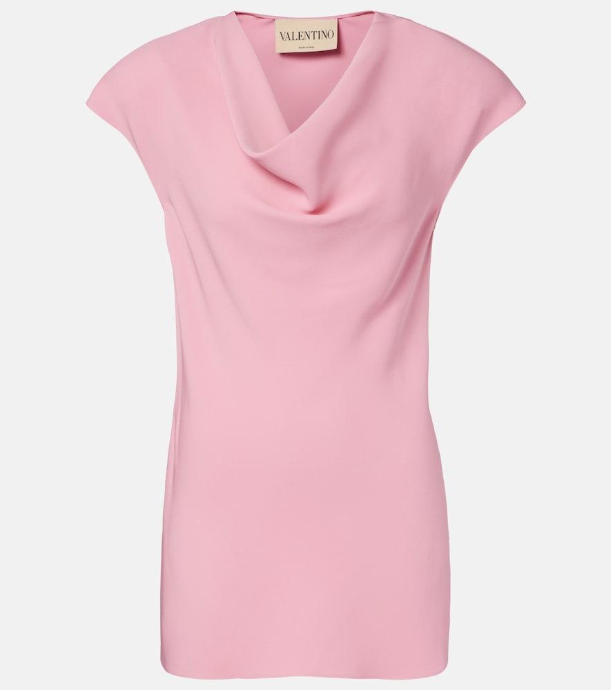 valentino cady couture draped top