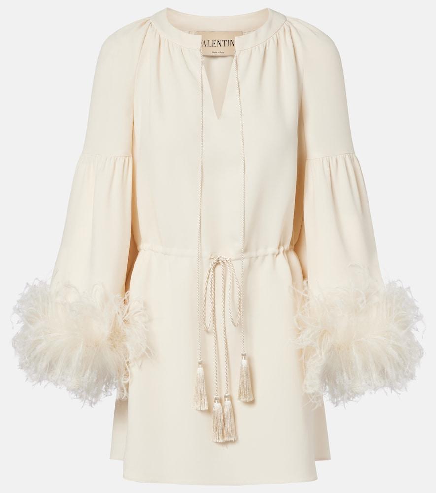 valentino cady couture feather