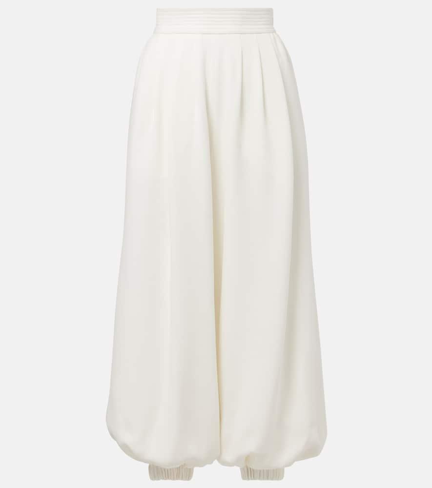 valentino cady couture silk wide