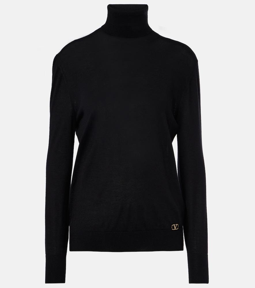 valentino cashmere and silk sweater