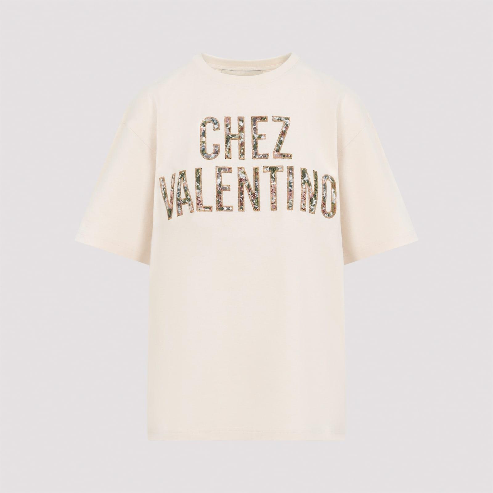valentino cotton t-shirt