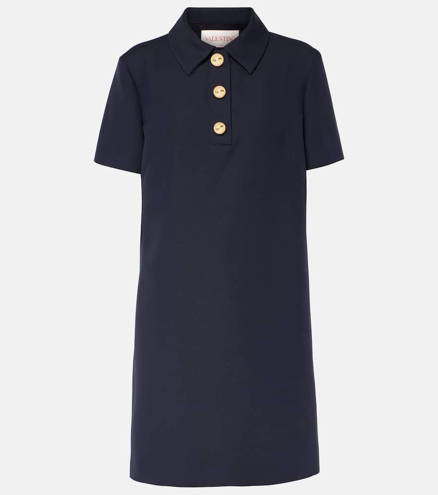 valentino crêpe couture minidress