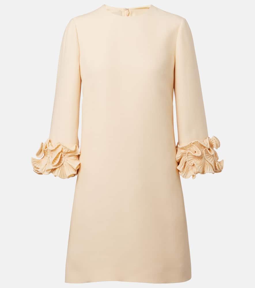 valentino crêpe couture minidress