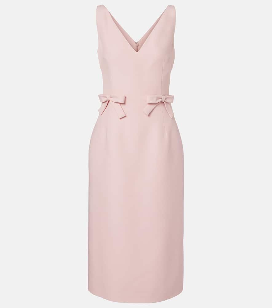 valentino crepe couture bow