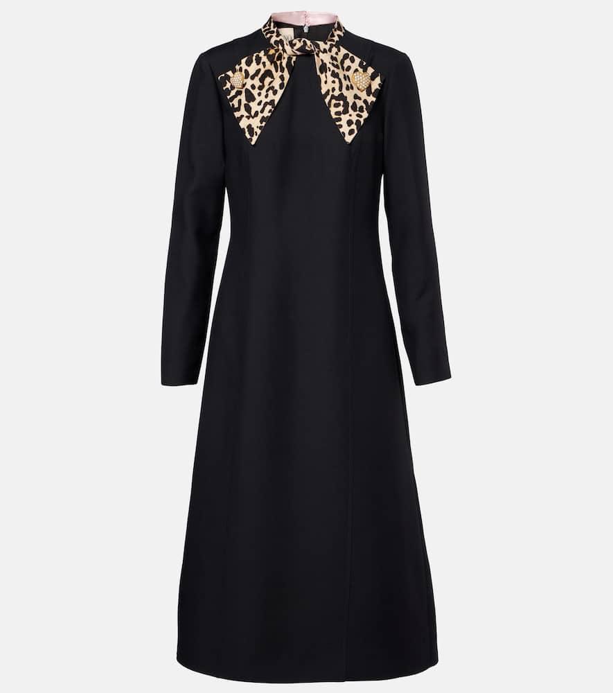 valentino crepe couture bow