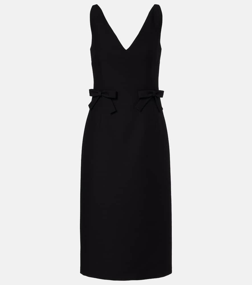 valentino crepe couture bow