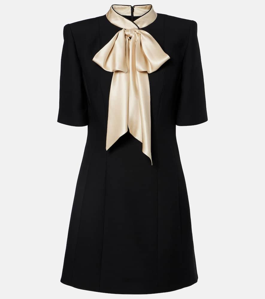 valentino crepe couture bow