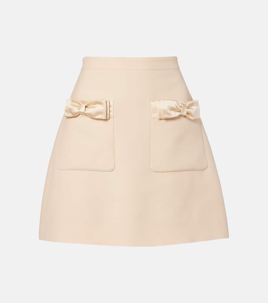 valentino crepe couture bow