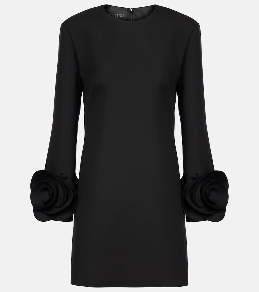 valentino crepe couture floral