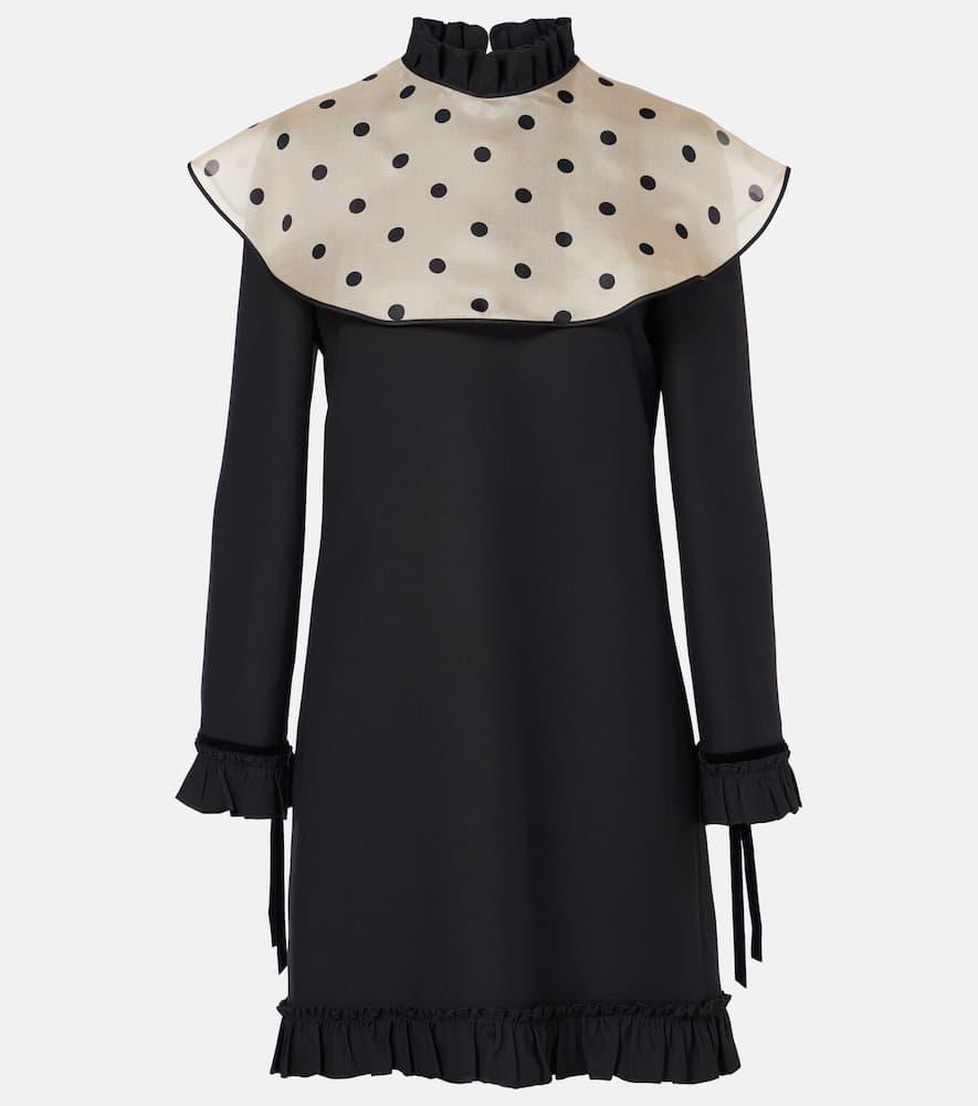 valentino crepe couture polka