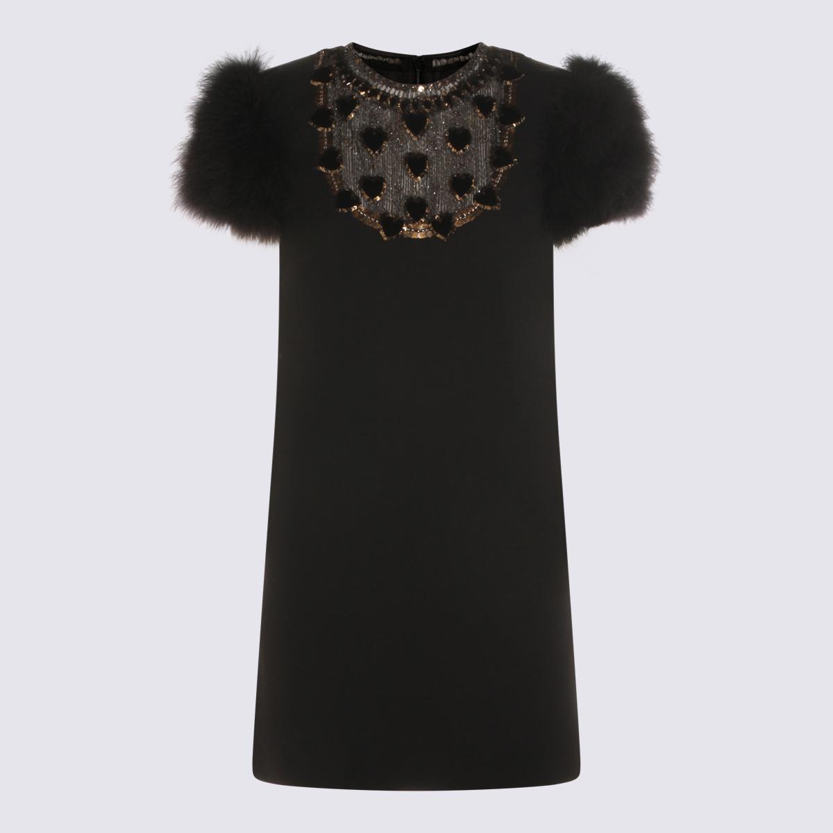 valentino dresses nero/multi _wv se - women