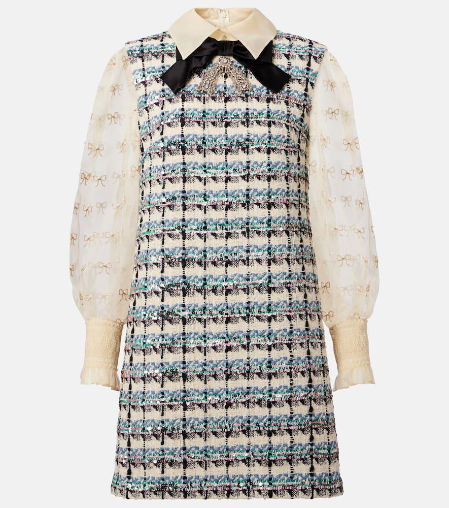 valentino embellished minidress