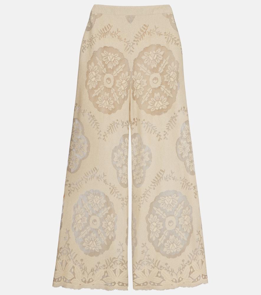 valentino embroidered cotton