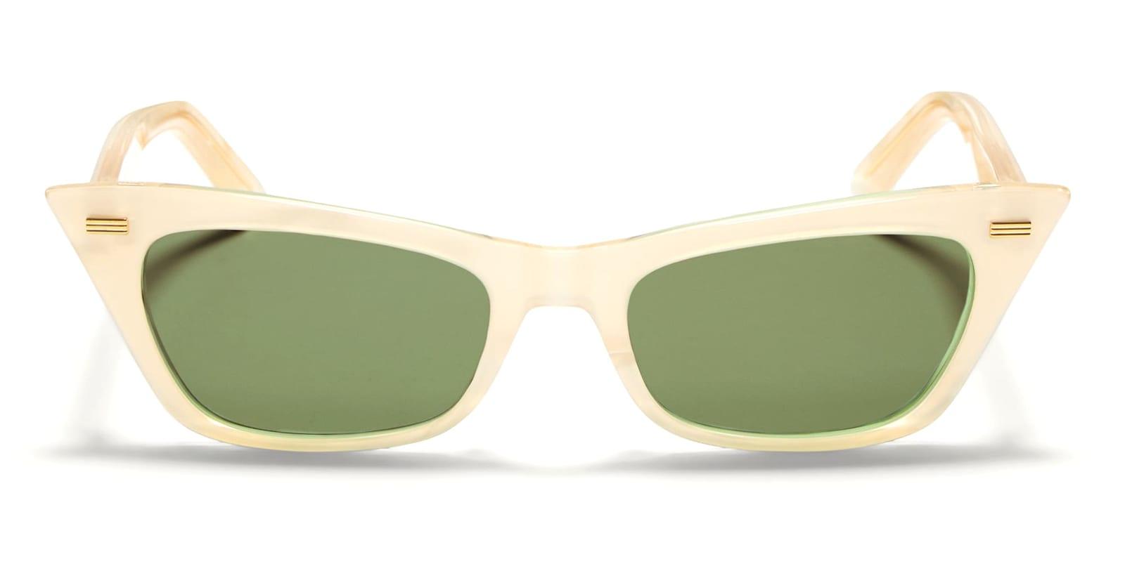 valentino eyewear vls-176a - ivory sunglasses