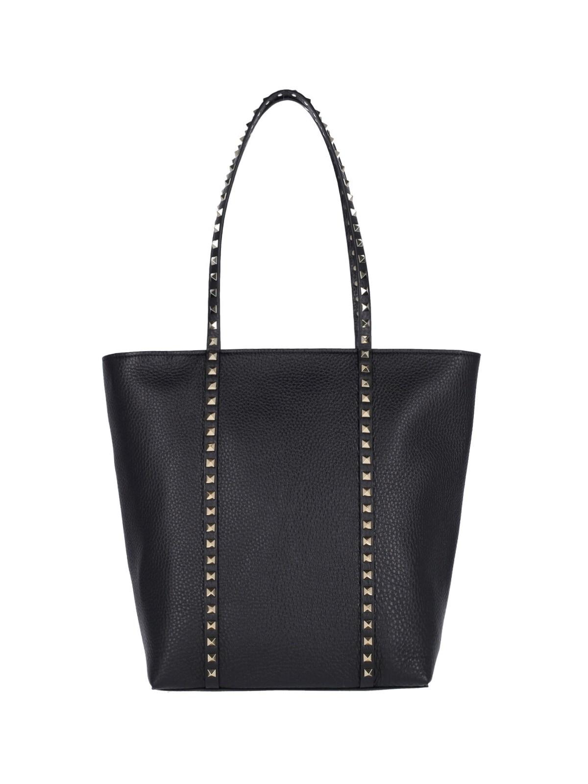 valentino garavani 'rockstud' tote bag