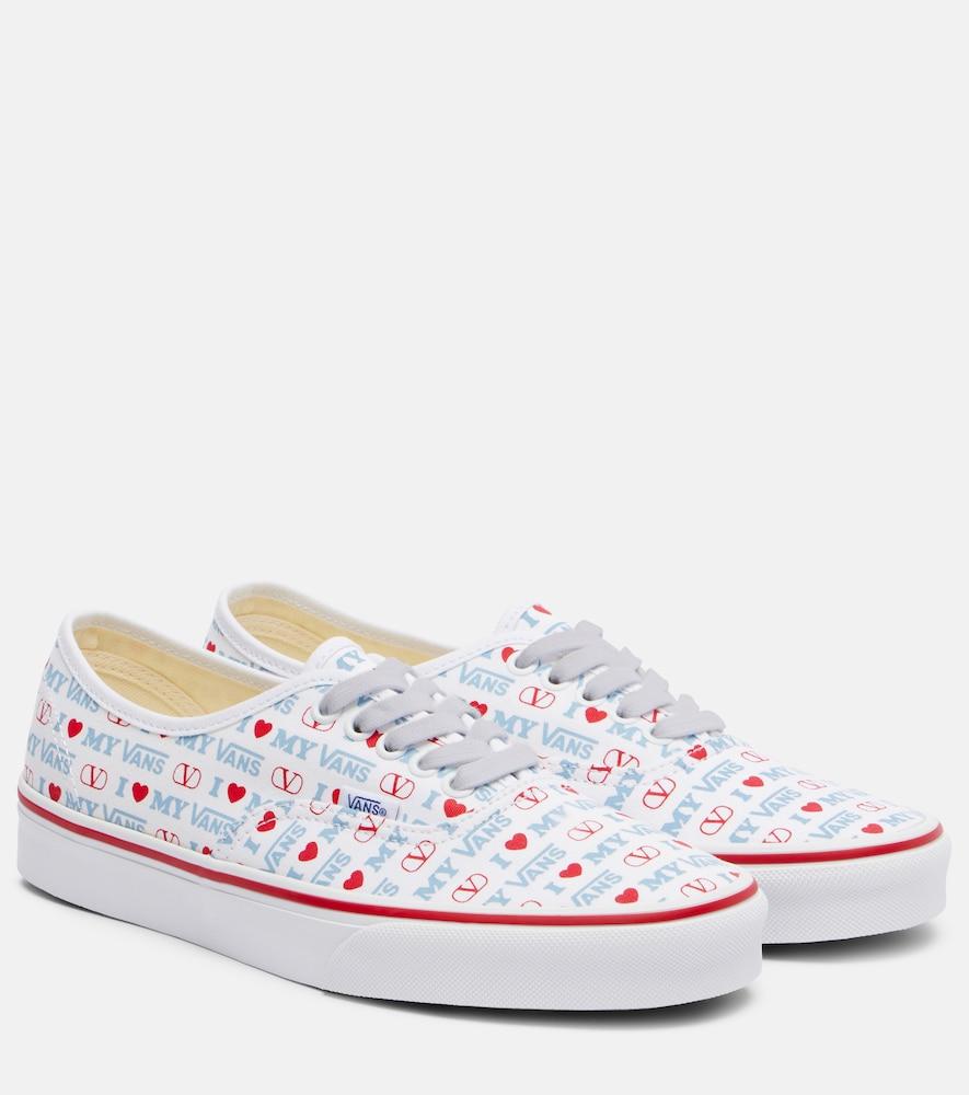 valentino garavani and vans vlogo vans love sneakers