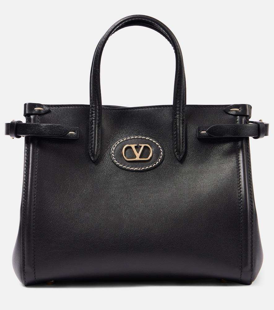 valentino garavani antibes small leather tote bag