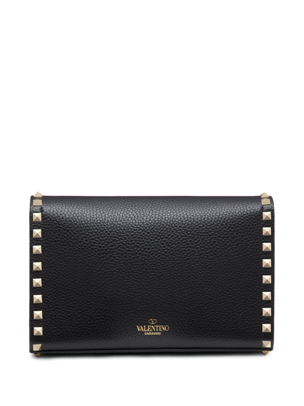 valentino garavani bags black calf leather - women