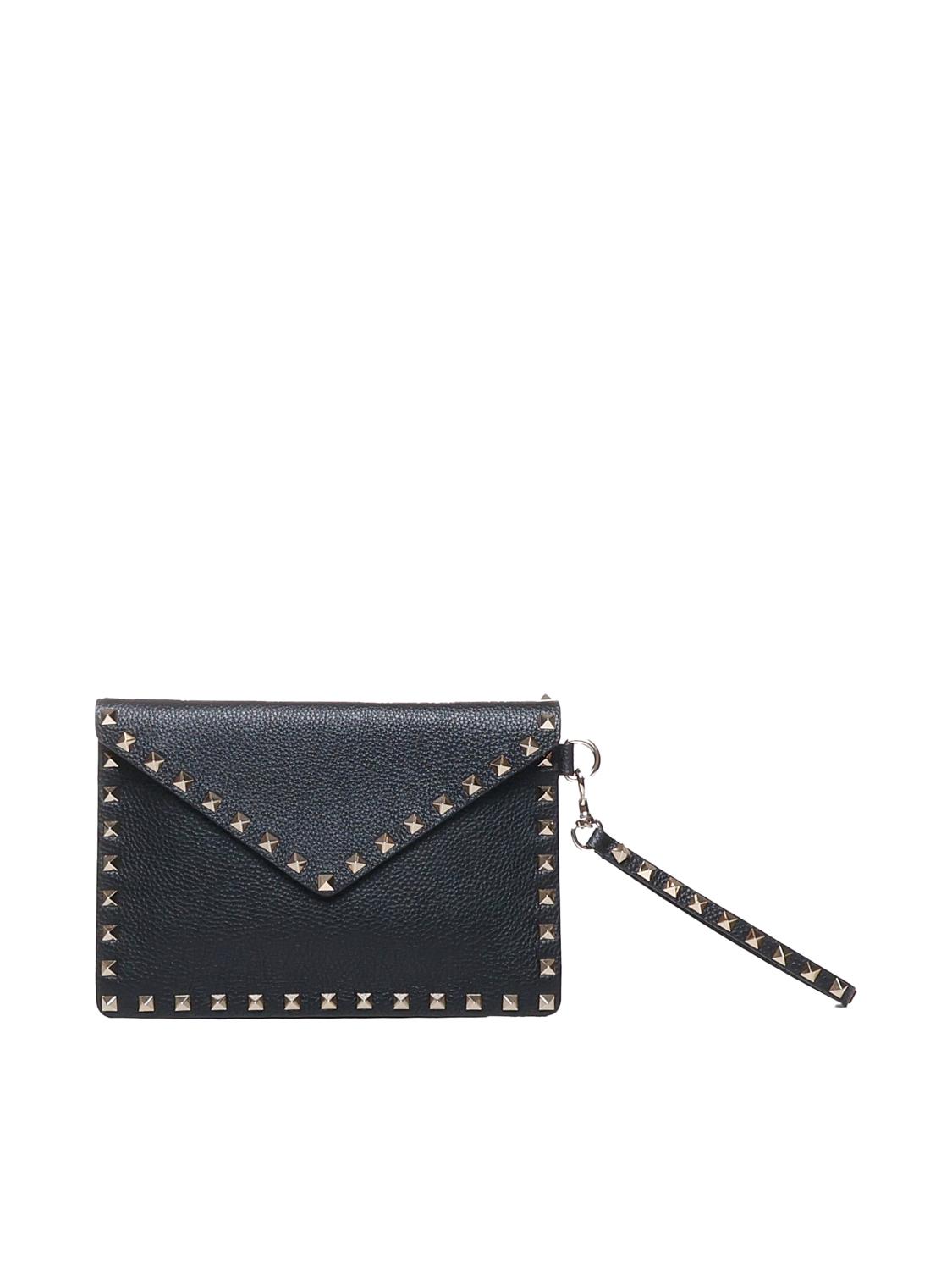 valentino garavani bags black calfskin - women