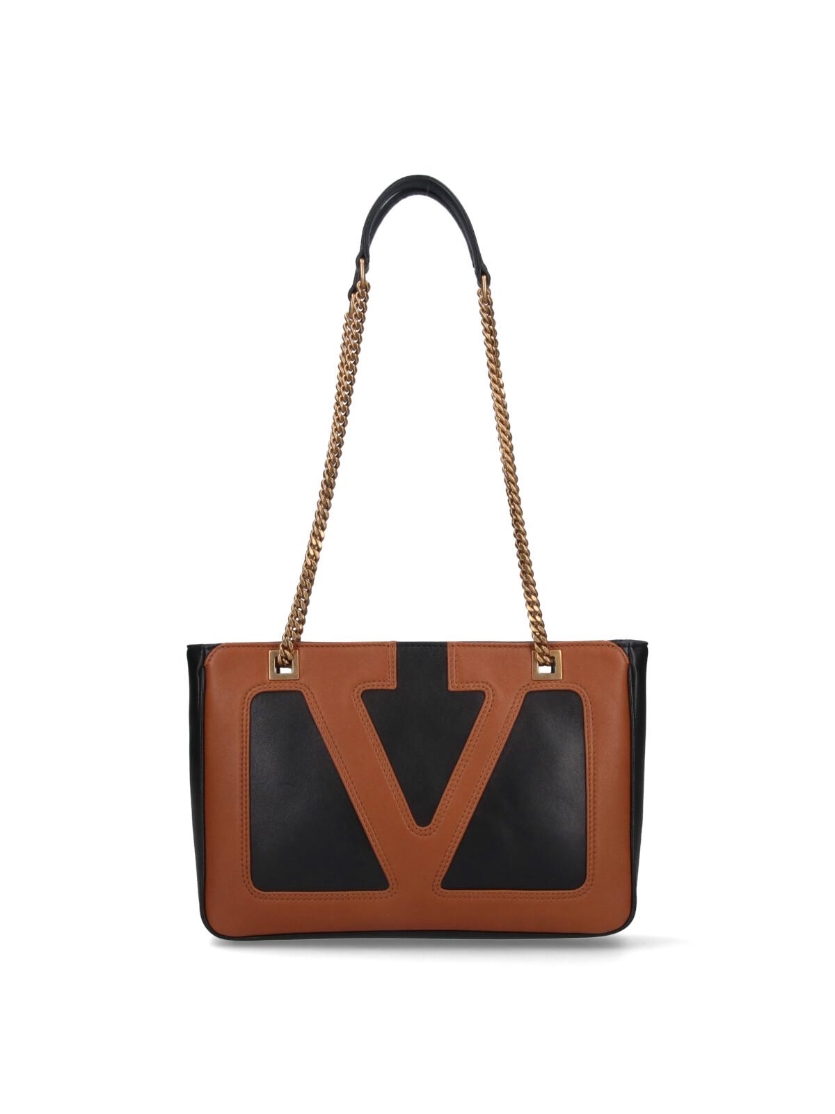 valentino garavani bags black lamb leather - women