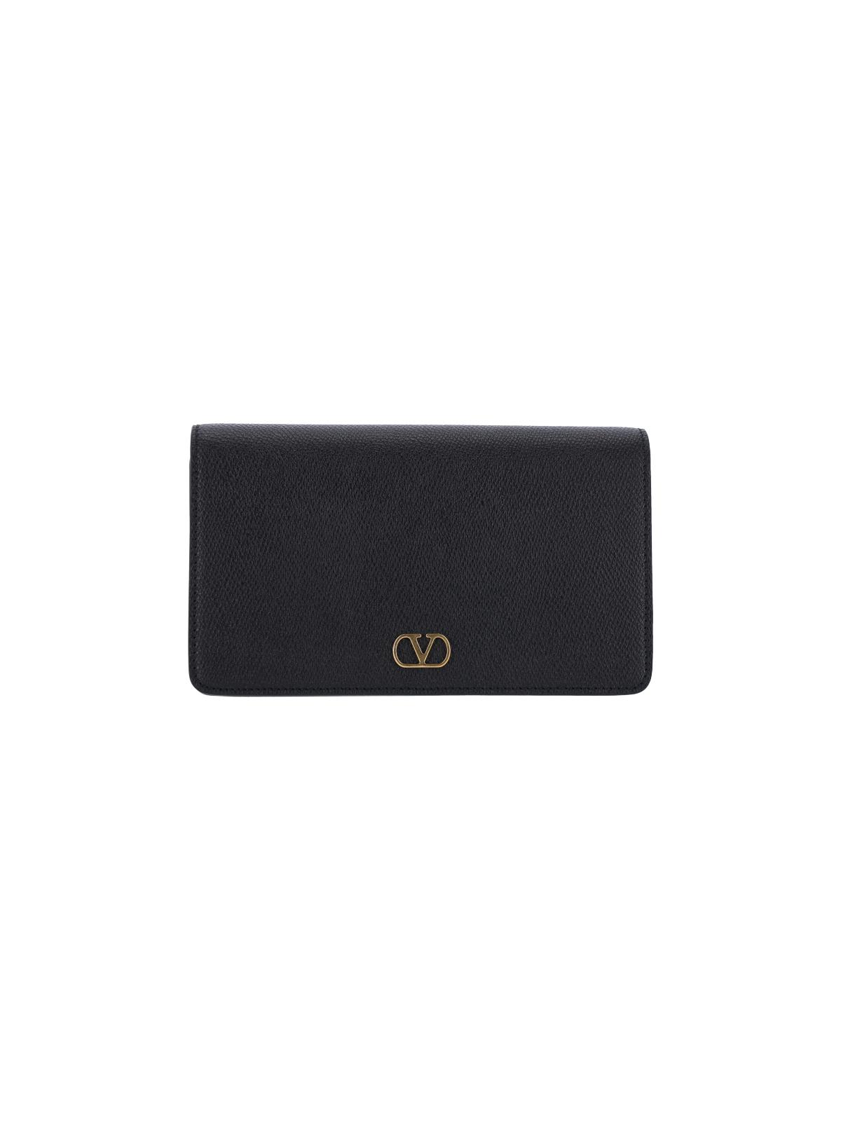 valentino garavani bags black leather - women