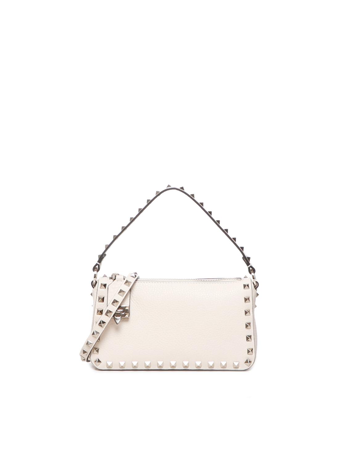 valentino garavani bags light ivory calfskin - women