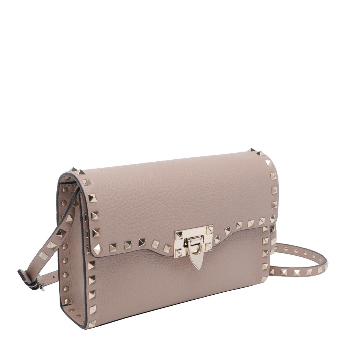 valentino garavani bags pink calf leather - women