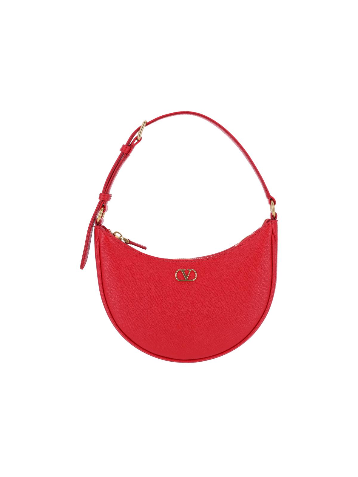 valentino garavani bags red leather - women