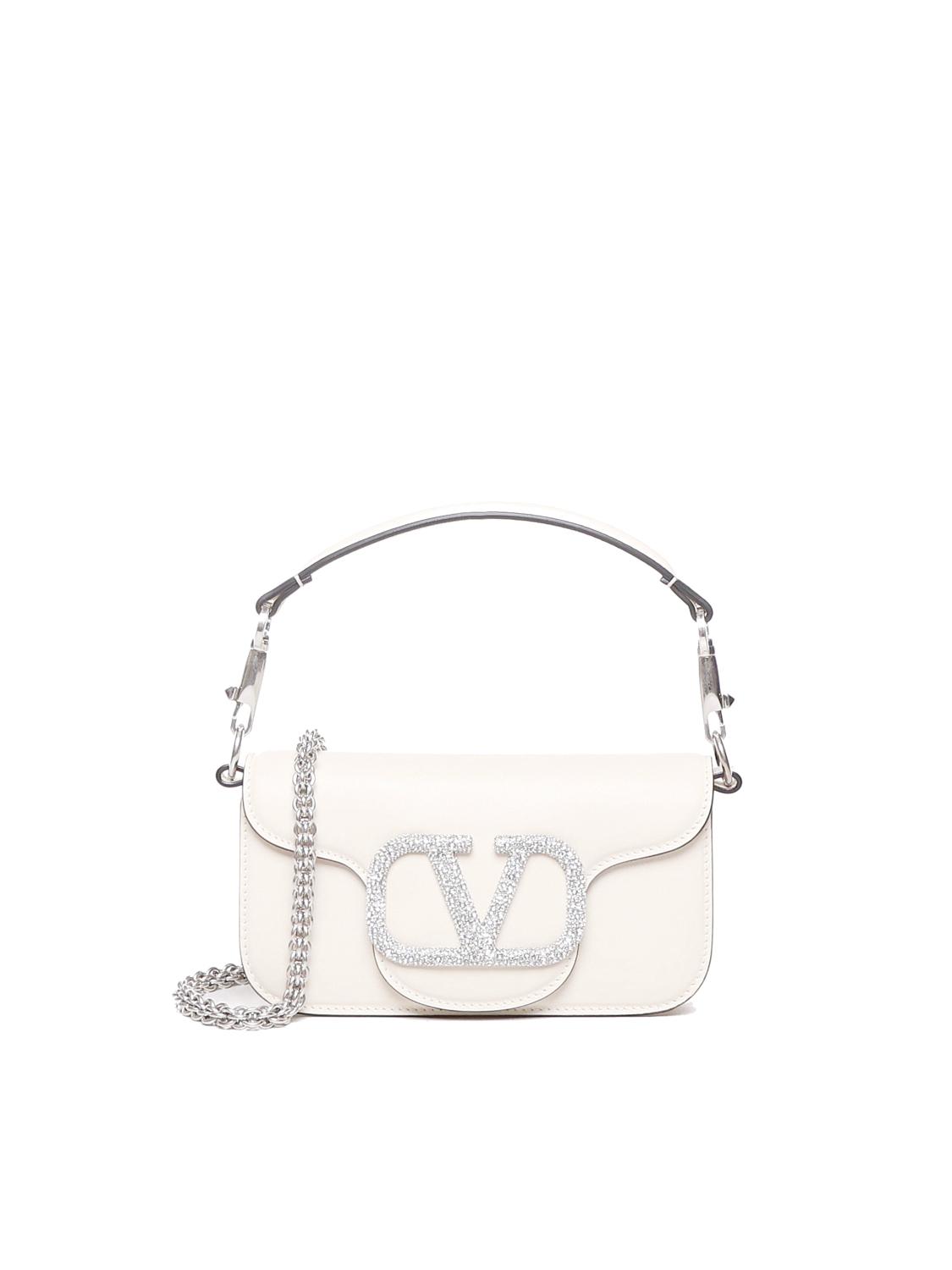 valentino garavani bags white calfskin - women