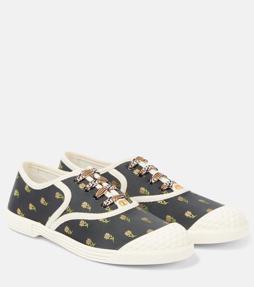 valentino garavani bay by bay embroidered sneakers