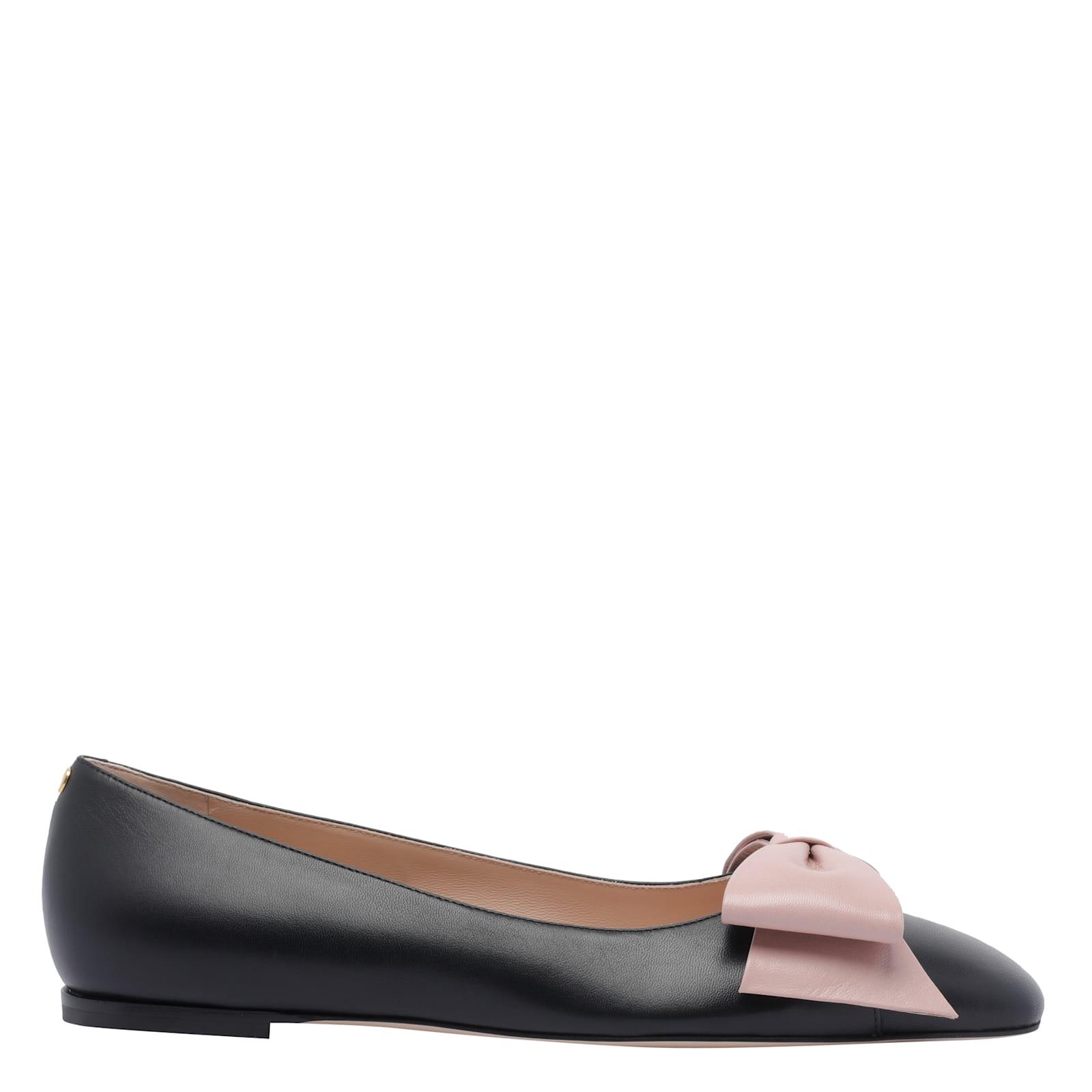 valentino garavani bowbow flat ballets