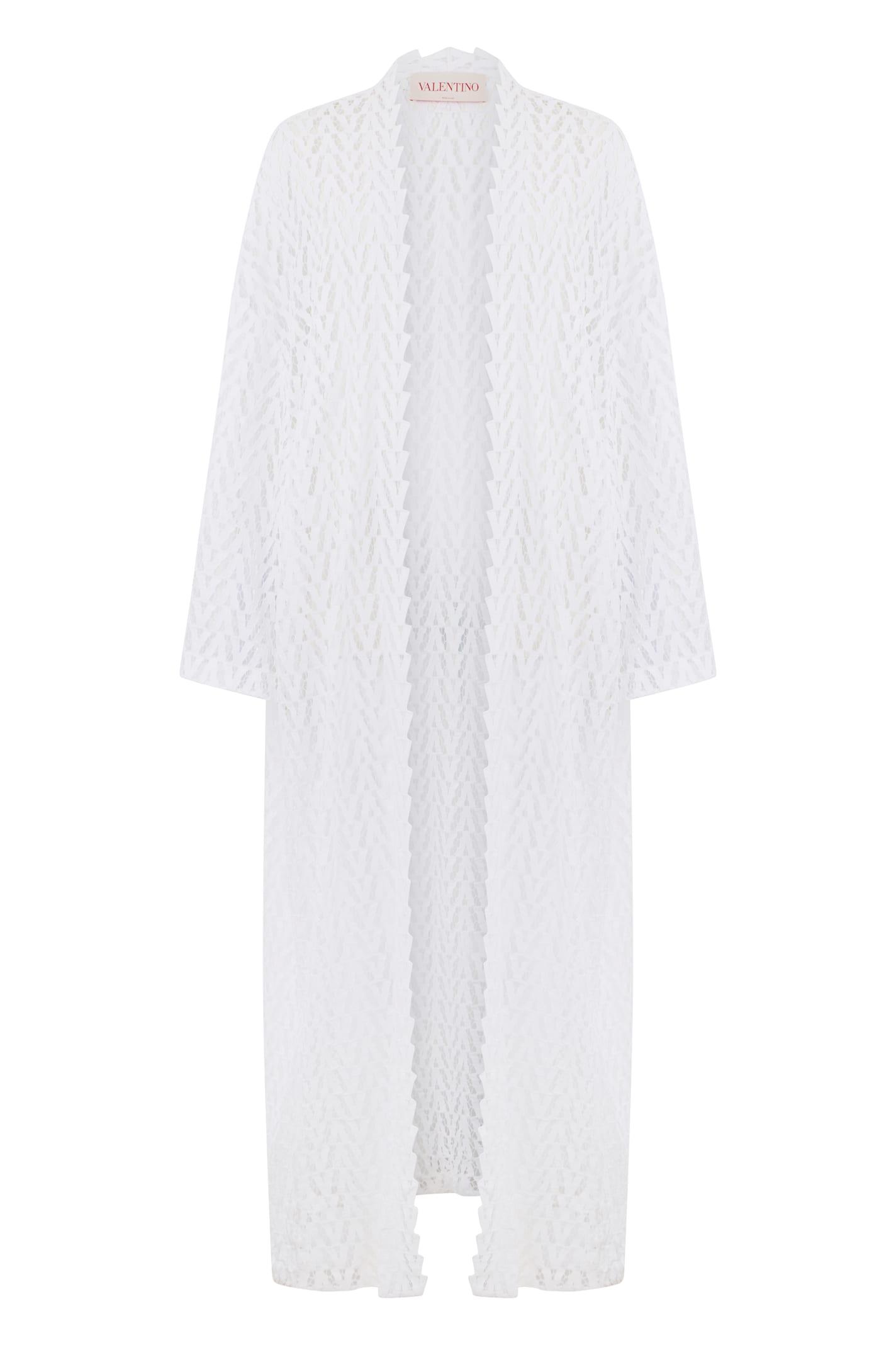 valentino garavani cardigan in lace